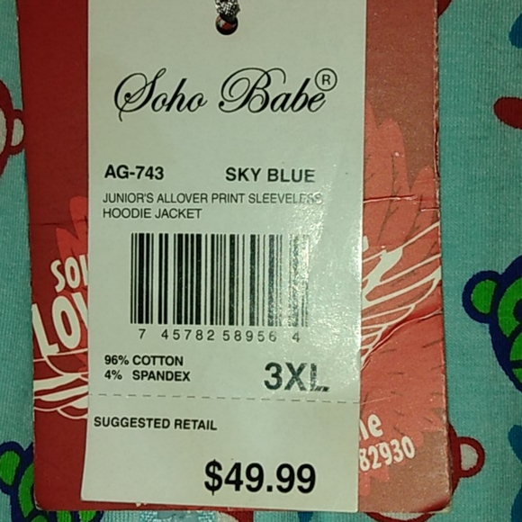 Monkey Graphic Zip Up - Picture 3 of 6